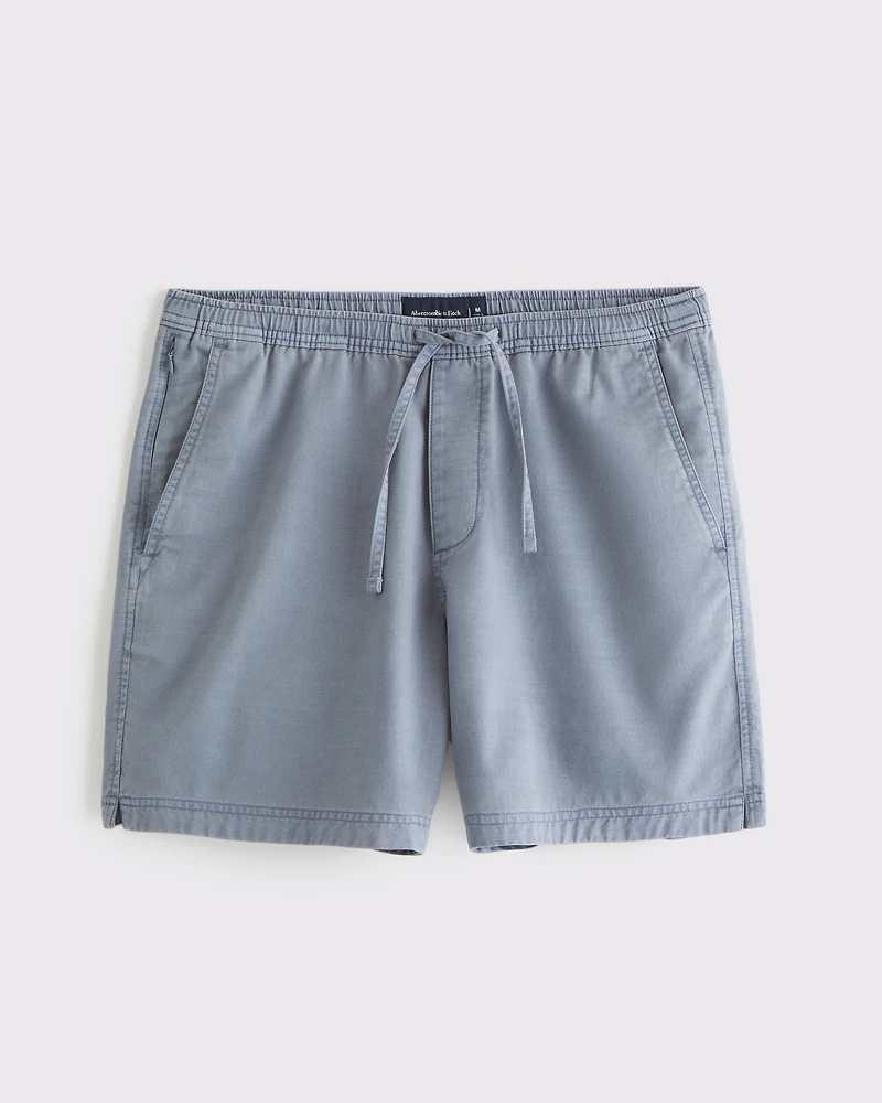 Cotton-Blend Pull-On Short