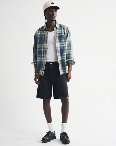 Baggy Denim Short