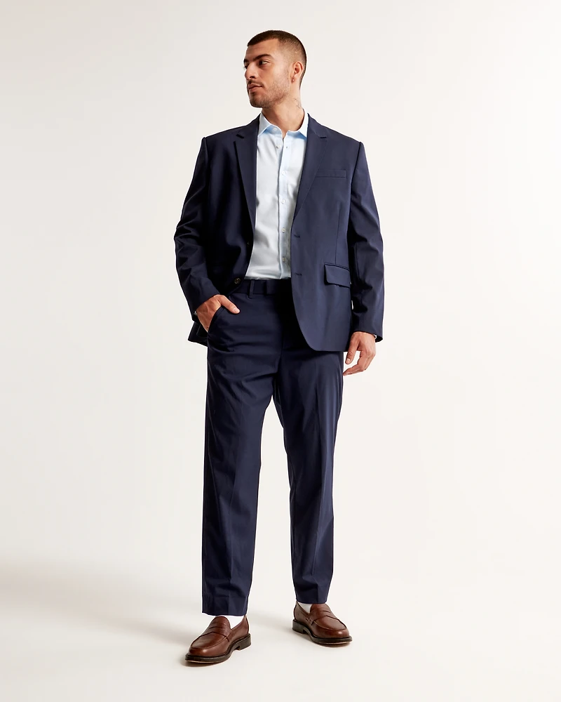 The A&F Collins Linen-Blend Suit Pant