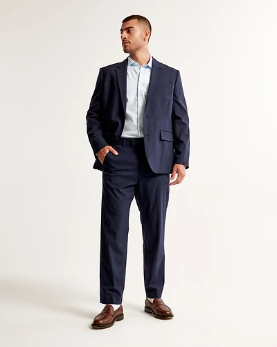 The A&F Collins Linen-Blend Suit Pant