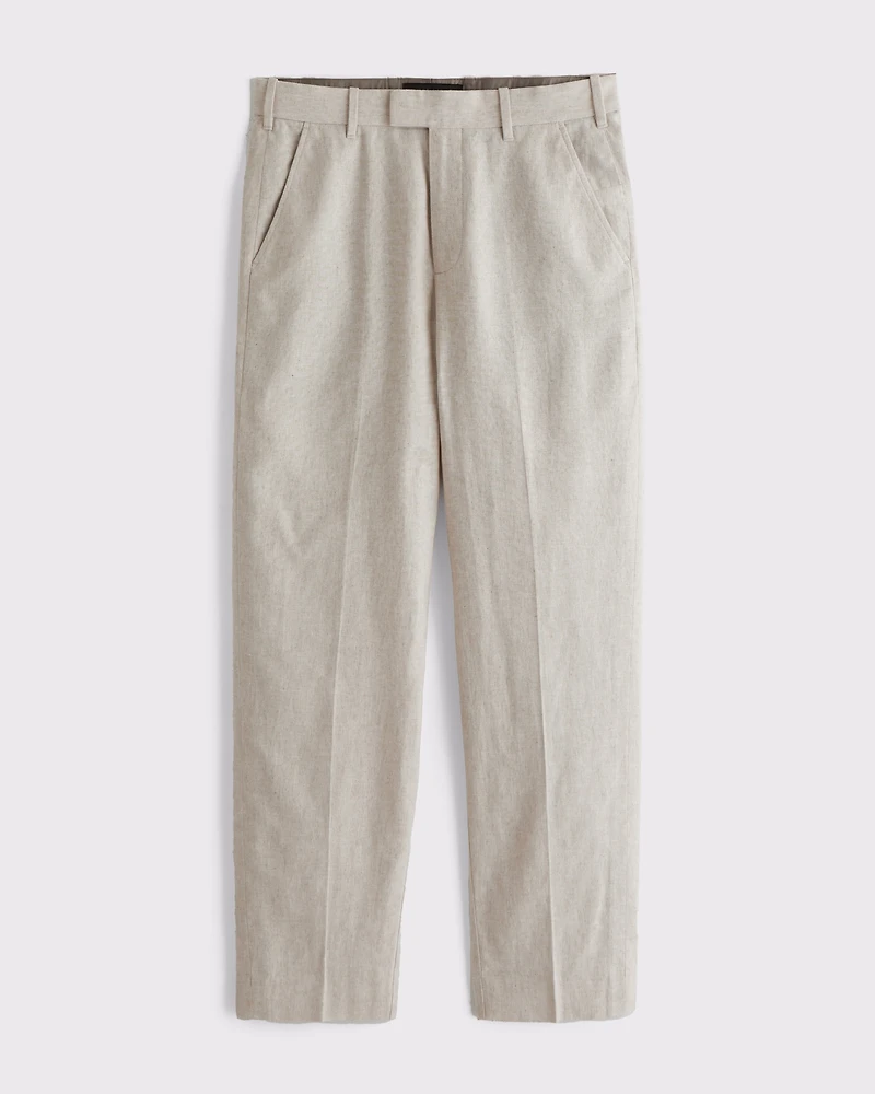The A&F Collins Tailored Linen-Blend Suit Pant