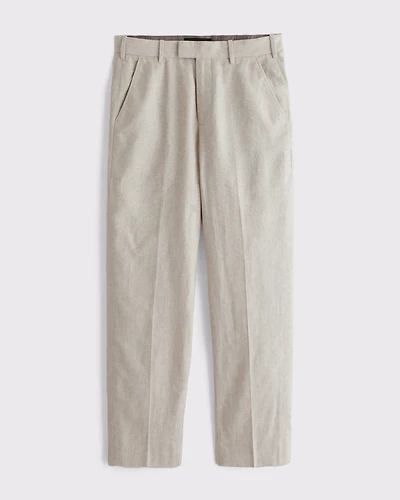 The A&F Collins Tailored Linen-Blend Suit Pant