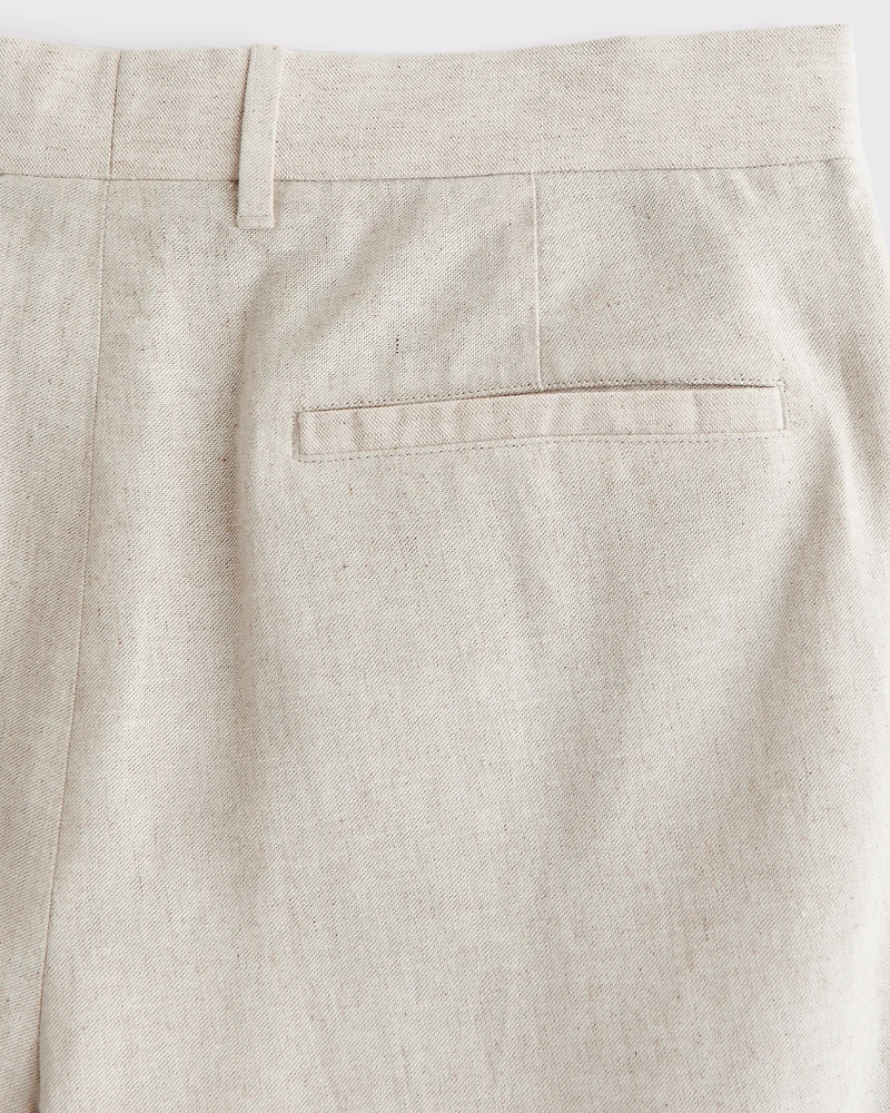 The A&F Collins Tailored Linen-Blend Suit Pant