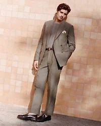 The A&F Collins Linen-Blend Suit Pant