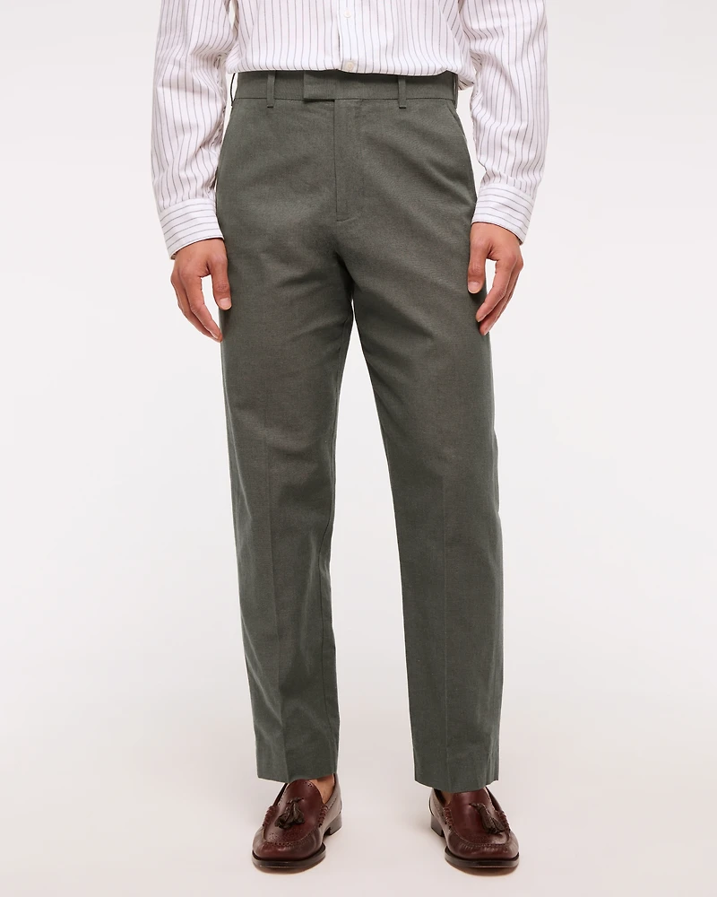 The A&F Collins Linen-Blend Suit Pant