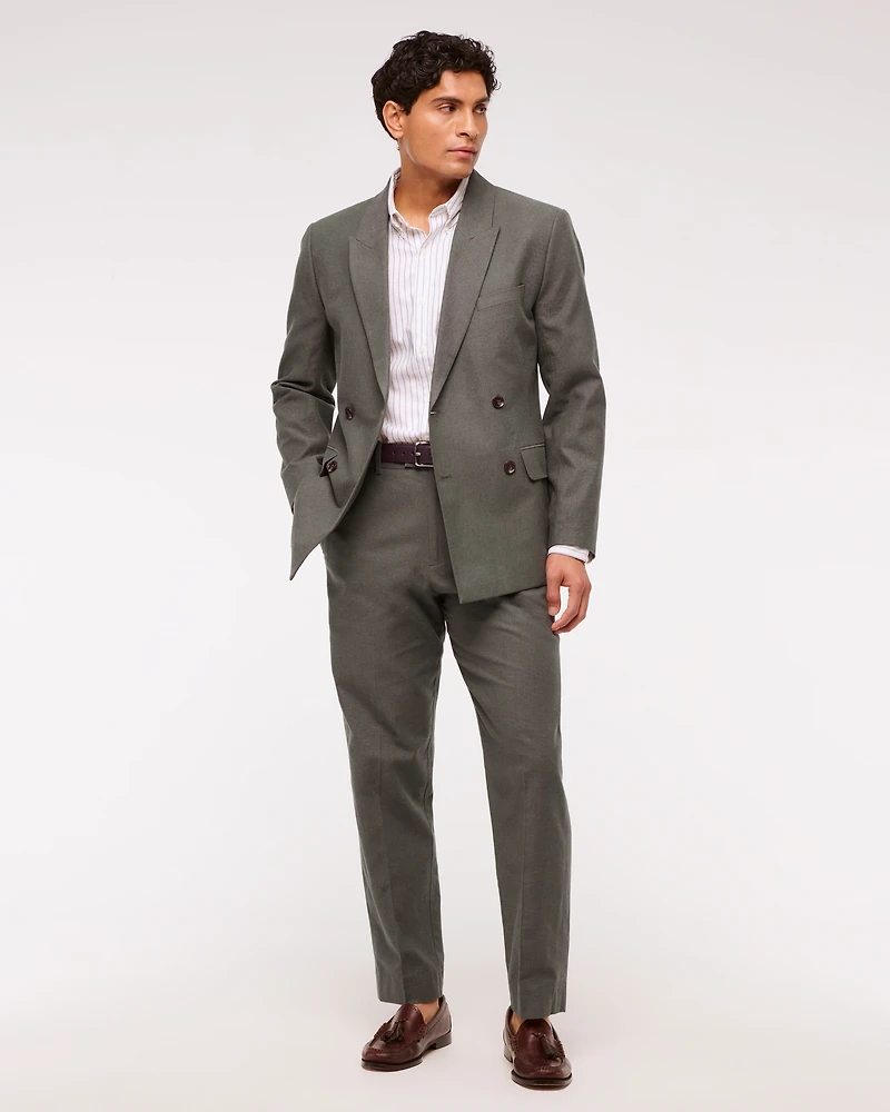 The A&F Collins Linen-Blend Suit Pant