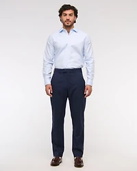 The A&F Collins Athletic Fit Linen-Blend Suit Pant