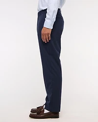 The A&F Collins Athletic Fit Linen-Blend Suit Pant