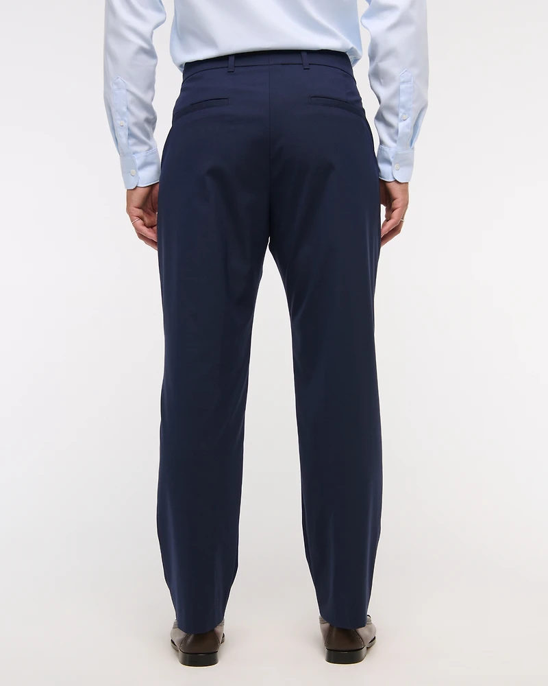 The A&F Collins Athletic Fit Linen-Blend Suit Pant