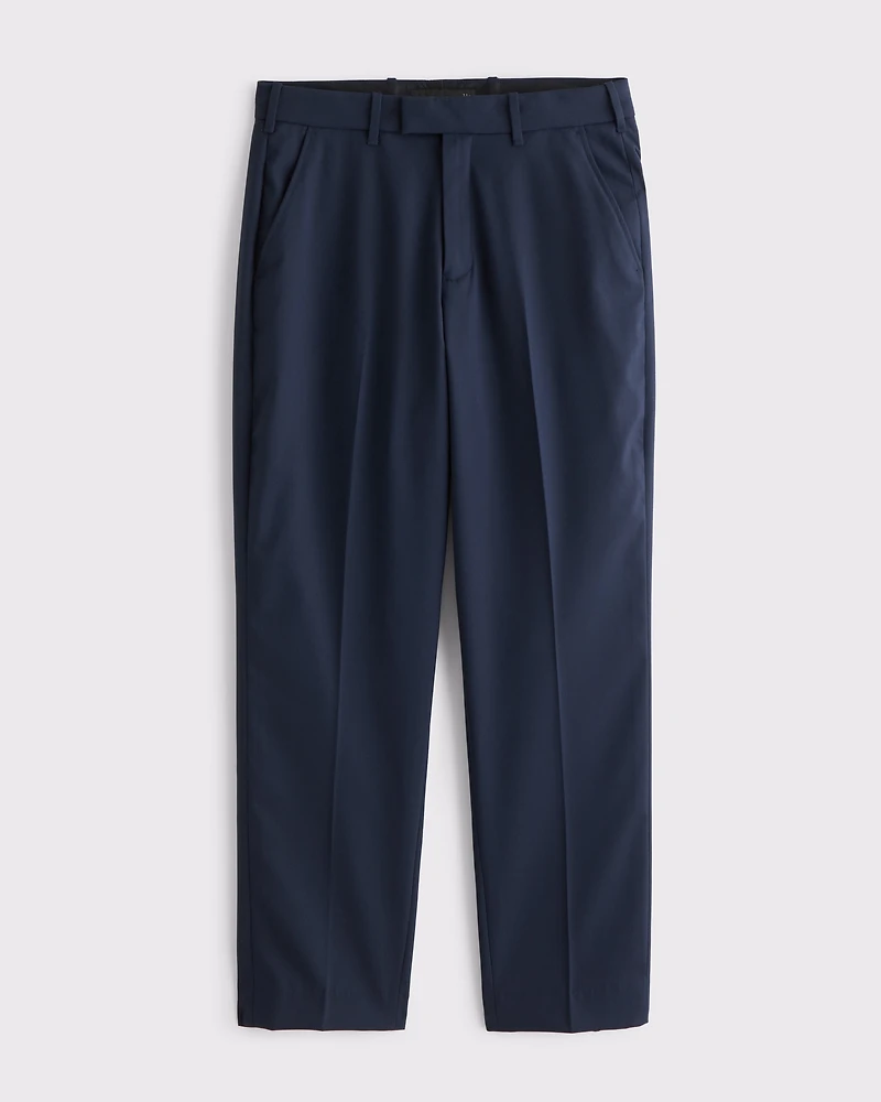 The A&F Collins Athletic Fit Linen-Blend Suit Pant