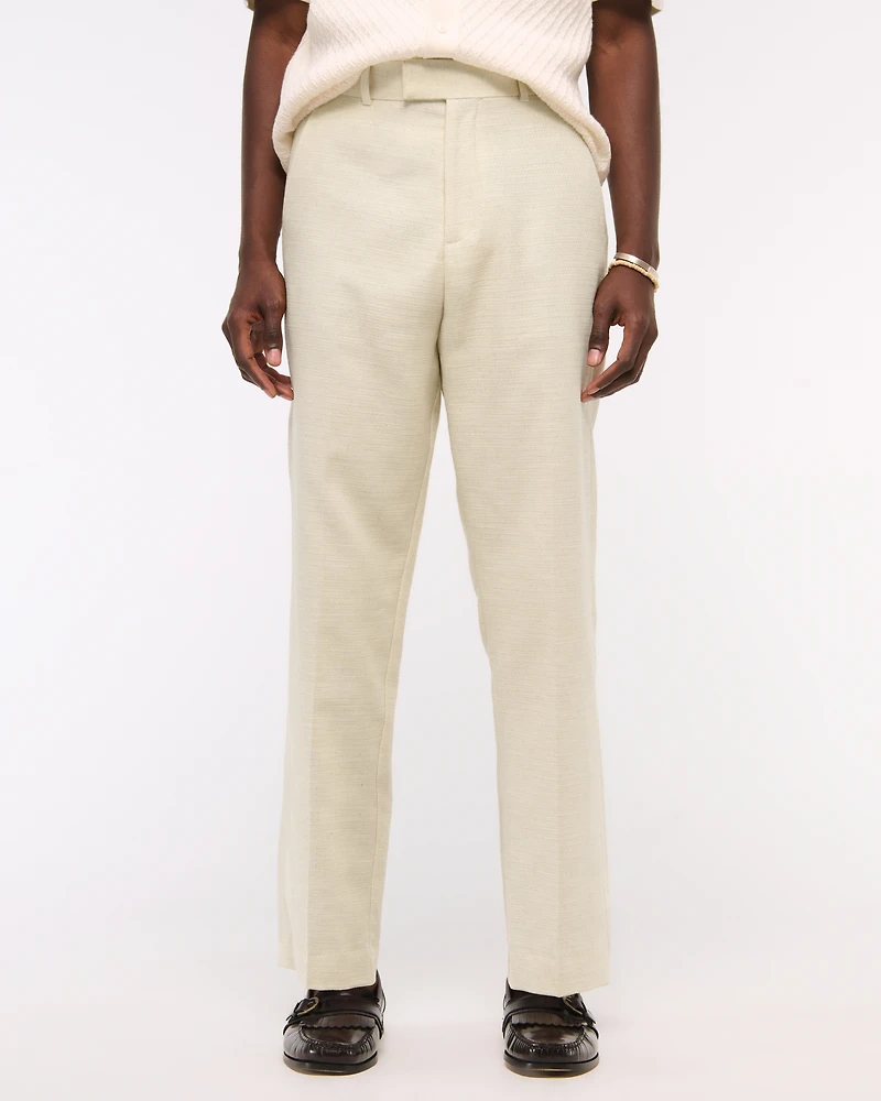 The A&F Collins Linen-Blend Suit Pant
