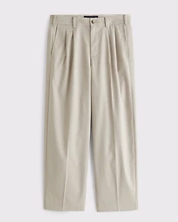 Pleated Baggy Trouser