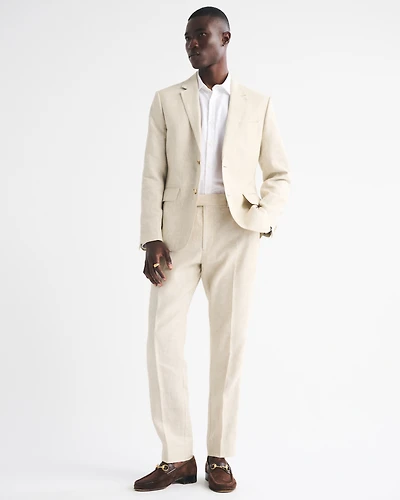 The A&F Collins Slim Linen Suit Pant