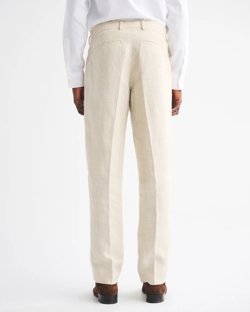 The A&F Collins Slim Linen Suit Pant