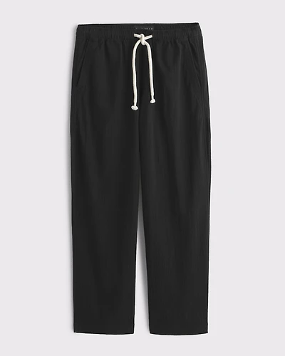 Baggy Breezy Seersucker Pull-On Pant