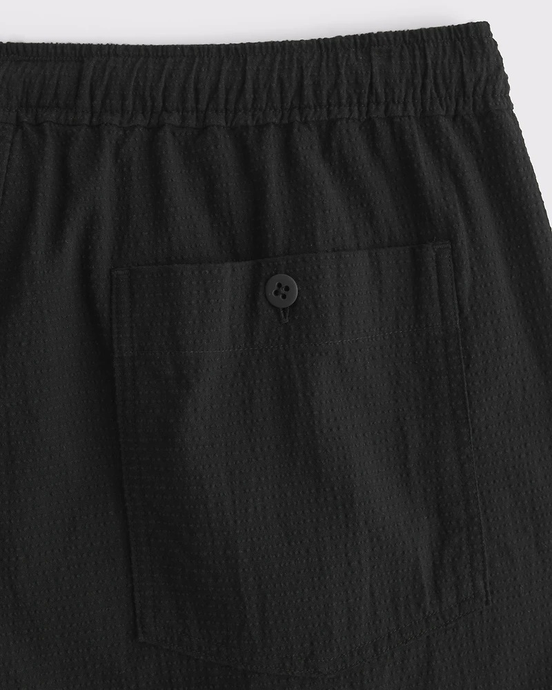 Baggy Breezy Seersucker Pull-On Pant