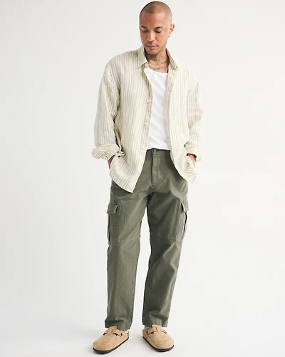 dress pants men loose fit Asqwmvz Baggy Pants Men'S formal Suit with Slanted Pockets Straight Tube Loose Fitting Solid Color Comfortable Daily Fashion Casual Suit Pants Mens