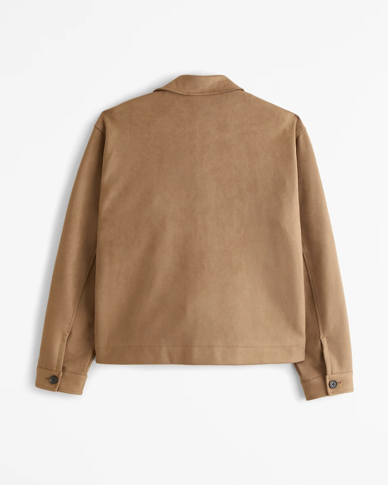 Vegan Suede Jacket