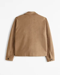 Vegan Suede Jacket