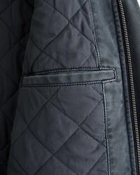 Cropped Zip Workwear Jacket