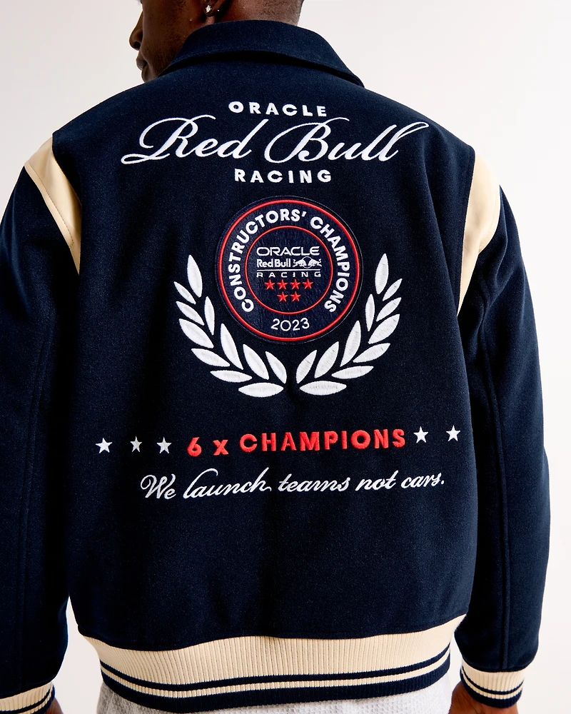 Oracle Red Bull Racing Varsity Bomber Jacket
