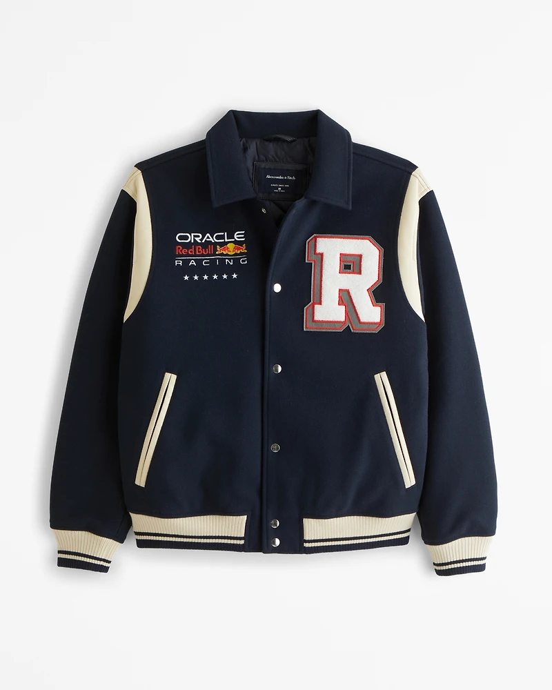 Oracle Red Bull Racing Varsity Bomber Jacket