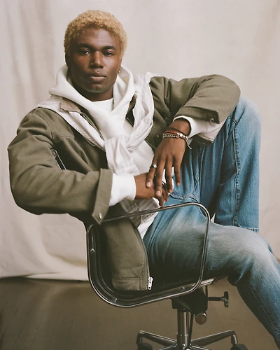 Flannel-Lined Zip Workwear Jacket