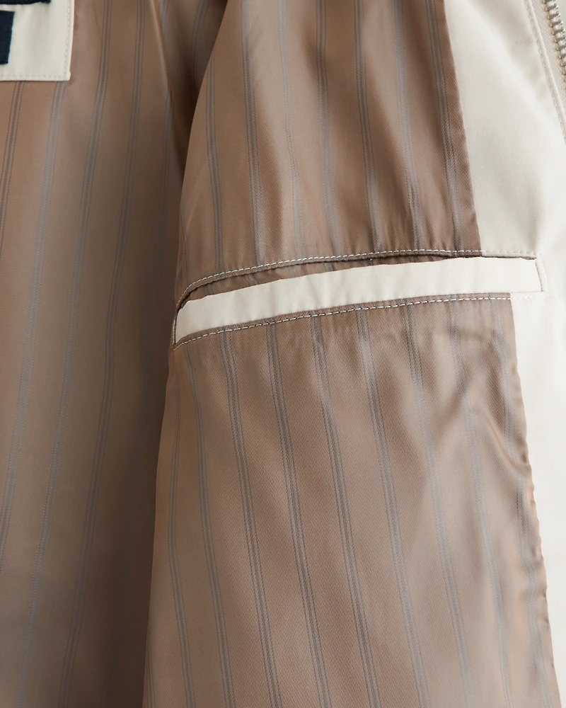 Chaqueta Harrington limpia