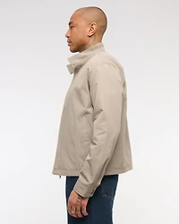 Mockneck Harrington Jacket