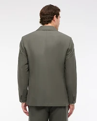 The A&F Collins Double-Breasted Linen-Blend Blazer