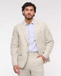 The A&F Collins Athletic Fit Linen-Blend Blazer