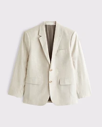 The A&F Collins Athletic Fit Linen-Blend Blazer
