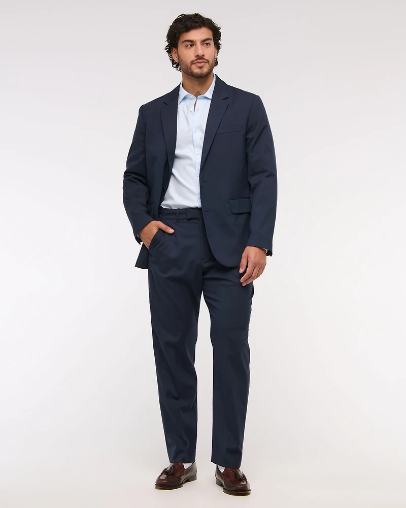 The A&F Collins Athletic Fit Linen-Blend Blazer