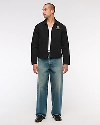 Cadillac Cropped Zip Workwear Jacket