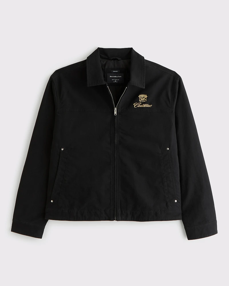 Cadillac Cropped Zip Workwear Jacket