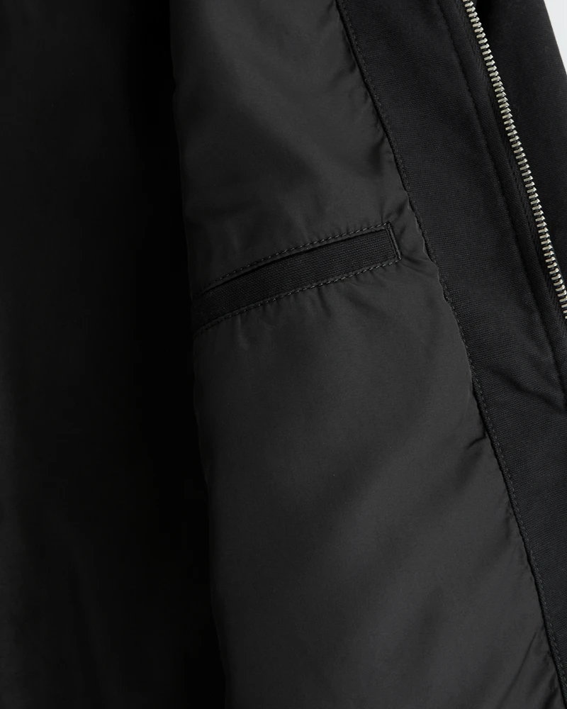 Cadillac Cropped Zip Workwear Jacket