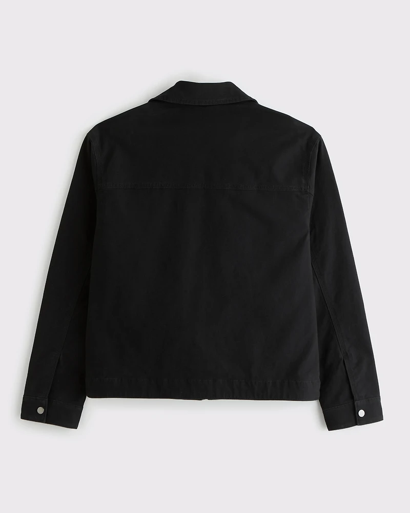 Cadillac Cropped Zip Workwear Jacket