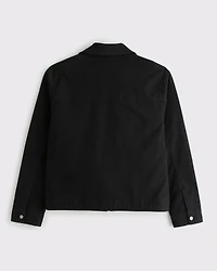 Cadillac Cropped Zip Workwear Jacket
