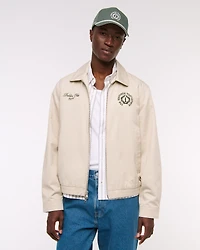 Memorial Tournament Cropped Zip Jacket