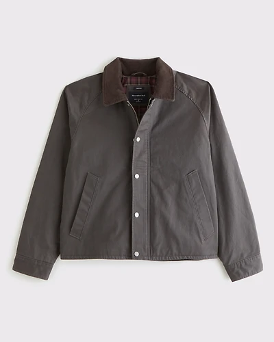 Lightweight Cropped Barn Jacket