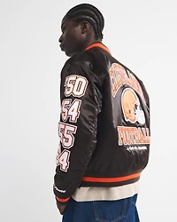 Cleveland Browns Varsity Bomber Jacket