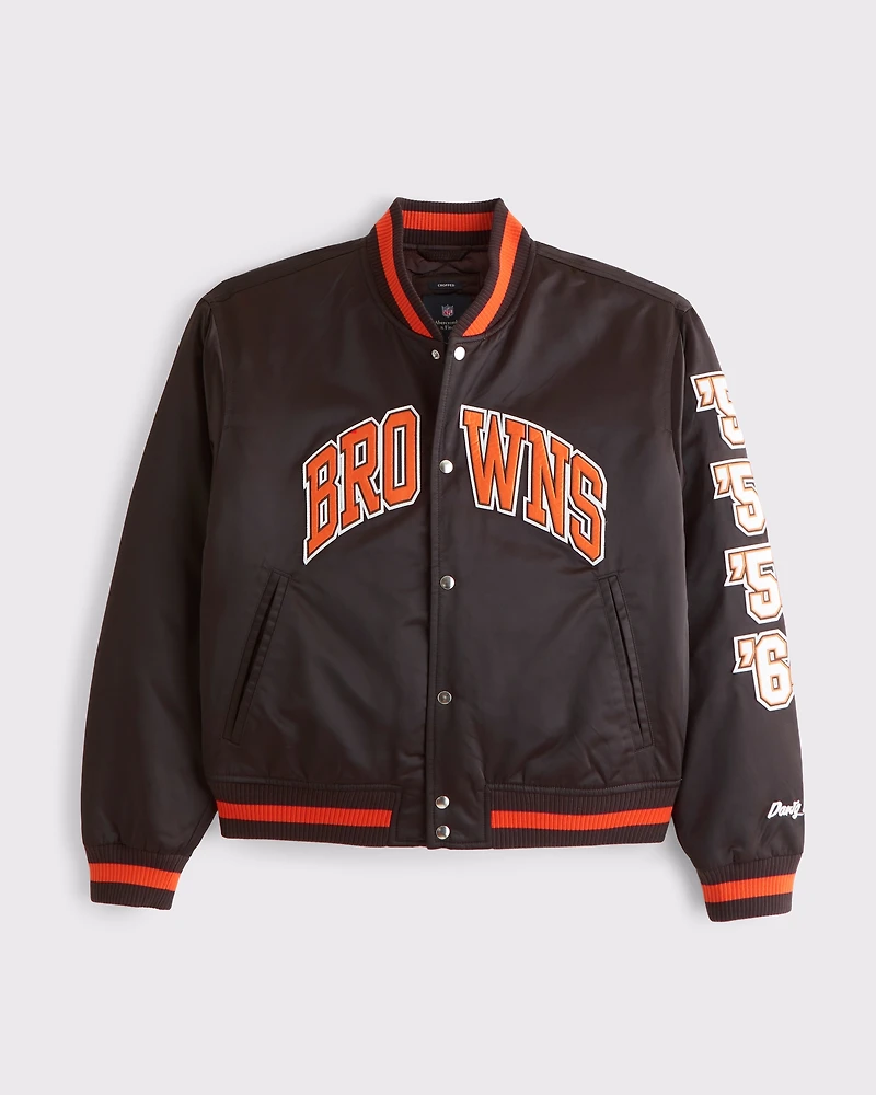 Detroit Lions Varsity Bomber Jacket