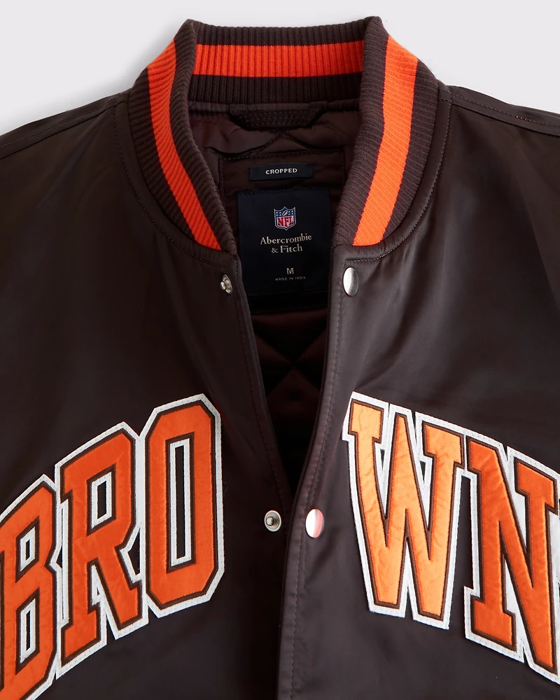 Cleveland Browns Varsity Bomber Jacket