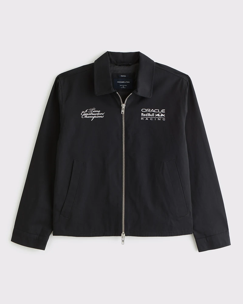 McLaren Cropped Zip Jacket