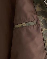 Lightweight Cropped Zip Workwear Jacket