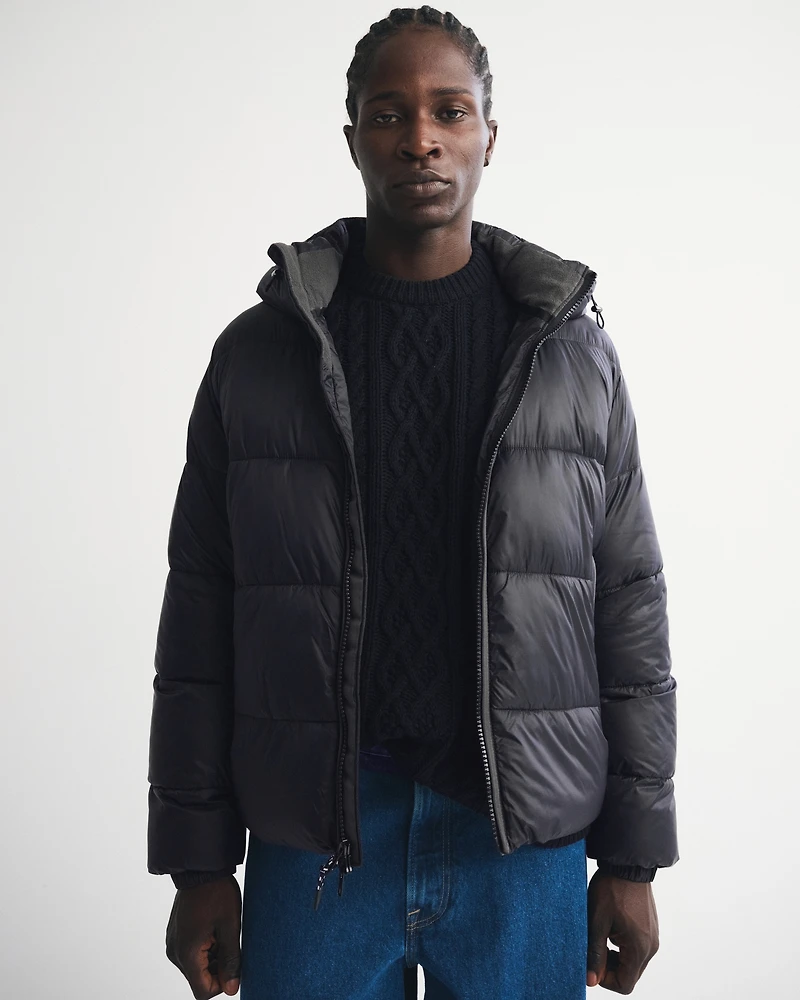 A&F AirCloud Hooded Puffer