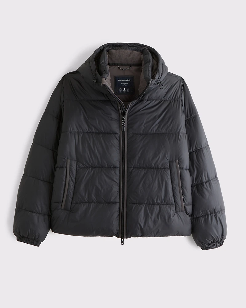 A&F AirCloud Hooded Puffer