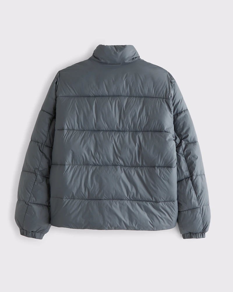 A&F AirCloud Mockneck Puffer