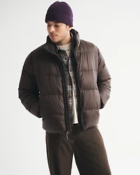 A&F AirCloud Mockneck Puffer
