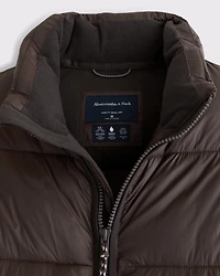 A&F AirCloud Mockneck Puffer